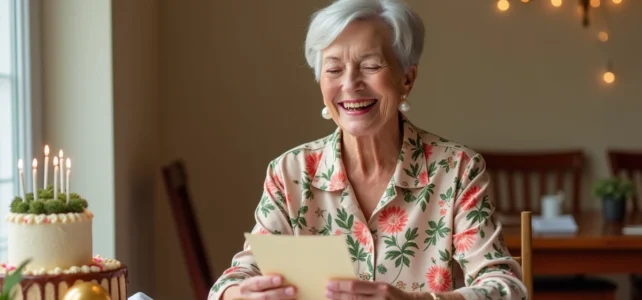 Idées de textes d&rsquo;anniversaire drôles et positifs pour fêter les 70 ans d&rsquo;une femme